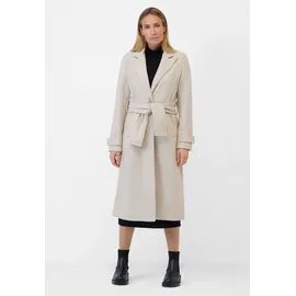 Ricano Langmantel Dafne Eleganter Damenmantel mit schimmernden Paillettenakzenten beige S