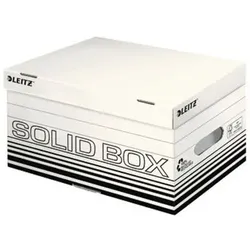 Archiv- und Transportbox Solid S, weiß, 61170001