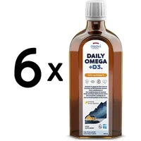 (1500 ml, 58,75 EUR/1L) 6 x (Osavi Daily Omega + D3, 1600mg Omega 3 (Natural Le