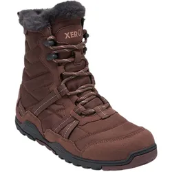 Xero Shoes Minimal-Winterstiefel Alpine Snow Boot (warm, wasserdicht, gefüttert) dunkelbraun Damen