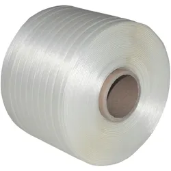 KK Verpackungen 8 Rollen 13 mm 500 m 375 KG Ballenpresse Textil Band Umreifungsband Polyesterban