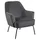 AC Design Relaxsessel Melissa Velours 1-St 78 x 71 x 70 cm Grau