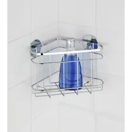Wenko Eckablage Edelstahl, Turbo-Loc