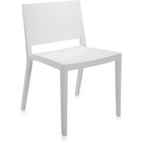 Kartell Lizz Mat Essstühle, Plastik, weiß, 52 x 74.5 x 50 cm