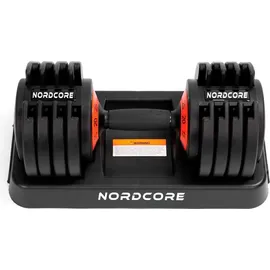 nordcore Verstellbare Kurzhantel 25 kg schwarz