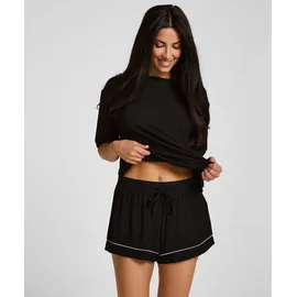 Hunkemöller Essential Jersey Short Pyjama Schwarz M