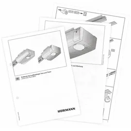 Hörmann EcoStar Liftronic 500 Serie 2 für 7 m2 Törfläche inkl. 2 x 2-Kanalhandsender RSC2