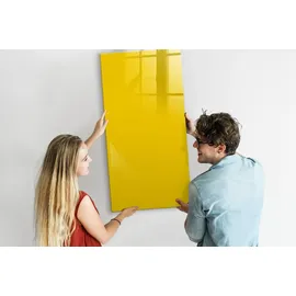 Tulup Magnettafel 60 x 120 cm Gelb