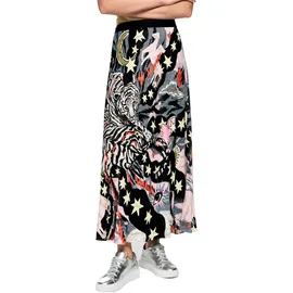 Marc Cain Hosenrock Mehrfarbig Animalprint 40