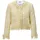 richroyal Rich & Royal Short boucle jacket with fringes soft butter), | Gr.: 38