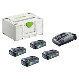 Festool Energie-Set SYS 18V  4 x 4,0 Ah 576953