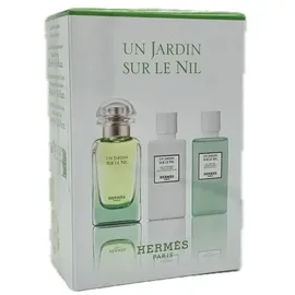 Hermès Un Jardin Sur Le Nil Eau de Toilette 50 ml + Body Lotion 40 ml + Shower Gel 40 ml Geschenkset