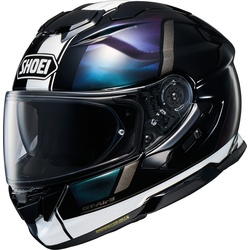 Shoei GT-Air 3 Scenario Helm, schwarz-weiss, Größe L für Männer