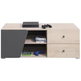 masseno Lowboard 120x50x45 cm Braun MDF