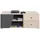masseno Lowboard 120x50x45 cm Braun MDF