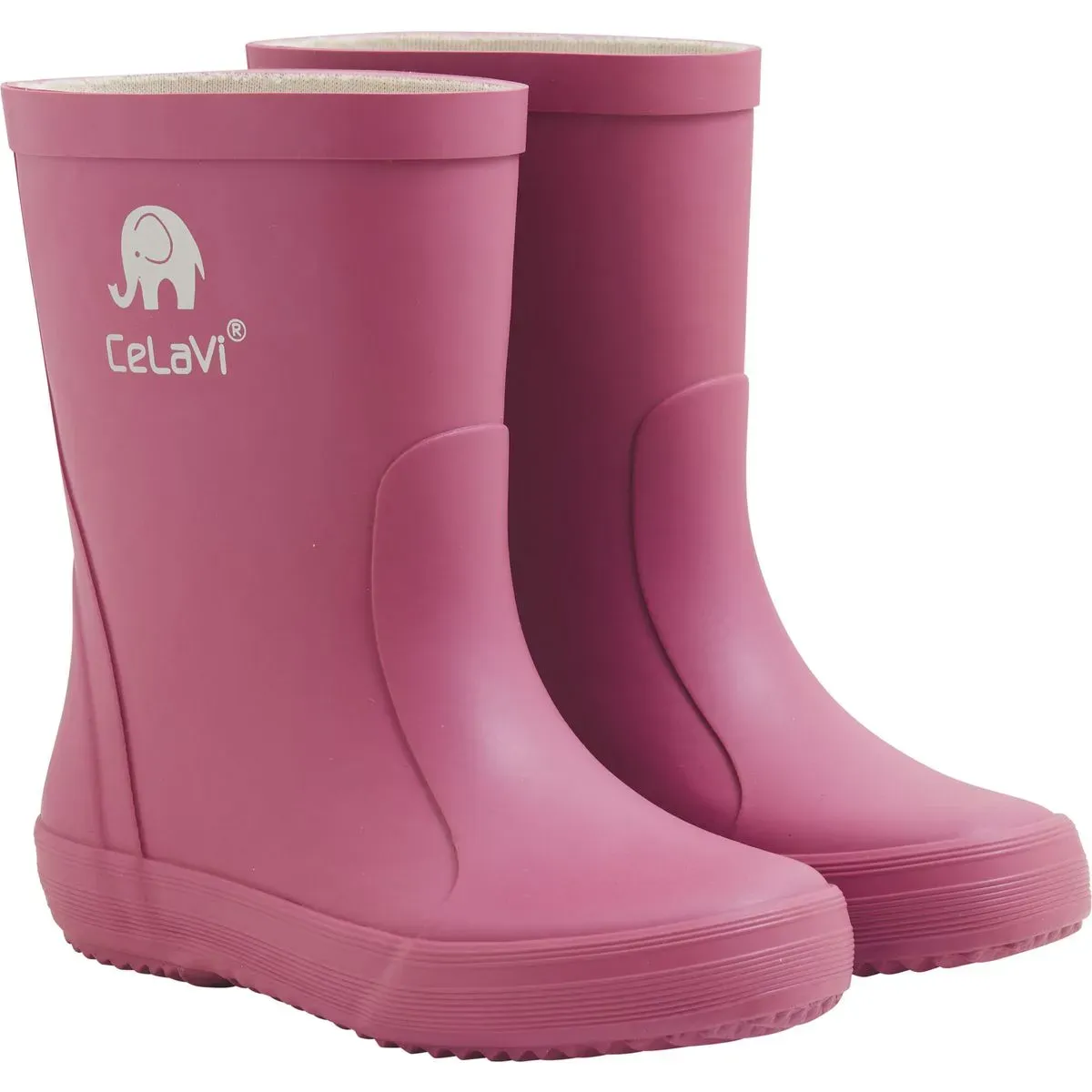 Celavi Basic Wellies -solid rose wine (486) 25