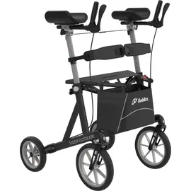 FabaCare Arthritis Rollator Tiger Outdoor XXL Unterarmrollator braun/grau