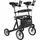 FabaCare Arthritis Rollator Tiger Outdoor XXL Unterarmrollator braun/grau