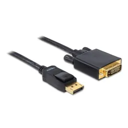 DeLOCK Kabel DisplayPort 1.1 Stecker zu DVI Stecker 1m
