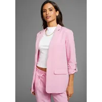 LAURA SCOTT Blusenblazer, mit modischem Ärmelriegel, Gr. 40, hell-lila,