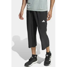 adidas Herren Workout Essentials FLEX Woven 3/4 Pants, Black,
