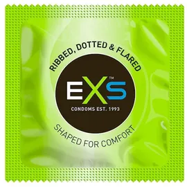 EXS Kondome Ribbed & Dotted Comfy Fit
