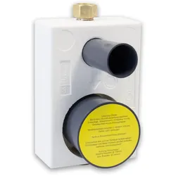 Montageblock mono Messing für Unterputzinstallation koaxial mit DVGW-Ventil