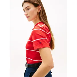 Tommy Hilfiger TH SCRIPT REGULAR C-NECK SHORT SLEEVE TEE Pink XL