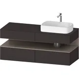 Duravit Waschtischunterschrank wandhängend „Qatego“ 140 × 60 × 55 cm
