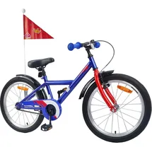 vidaXL Kinderfahrrad 18 Zoll RH 0 cm Dunkelblau