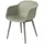 Muuto Fiber Armchair Textil dusty green
