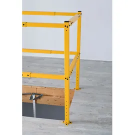 Minka Lukenschutzgeländer Stahl für Dachbodentreppen Verstellbar Gelb