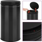 vidaXL Automatischer Sensor-Mülleimer 60 l Schwarz