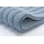 KLEINE WOLKE Badteppich Cord Stahlblau 60 x 60 cm