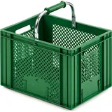 Proregal Tragebügel für Eurobehälter Obst- und Gemüsekästen 40 x 30 cm Obst-Gemüsekiste, Obstkorb, Transportbox