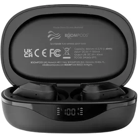BOOMPODS Sportpods Ocean TWS Schwarz