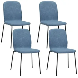 Albatros Esszimmerstuhl Enna Blau 4er-Set