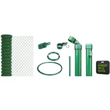 GAH Alberts Alberts Maschendrahtzaun zum Einbetonieren, grün 800/15 | Kniekissen