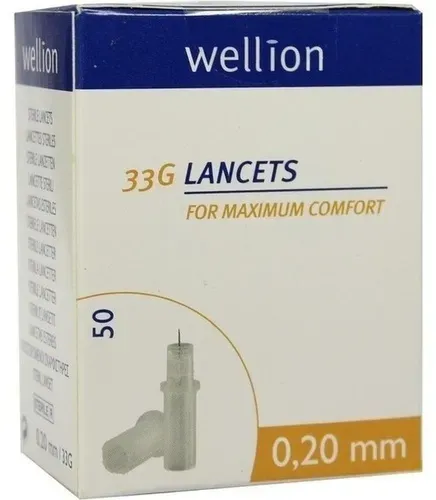 WELLION Lancets 33 G 50 St