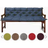 sunnypillow Bankauflage 160 x 50 x 50 cm blau 1 St.