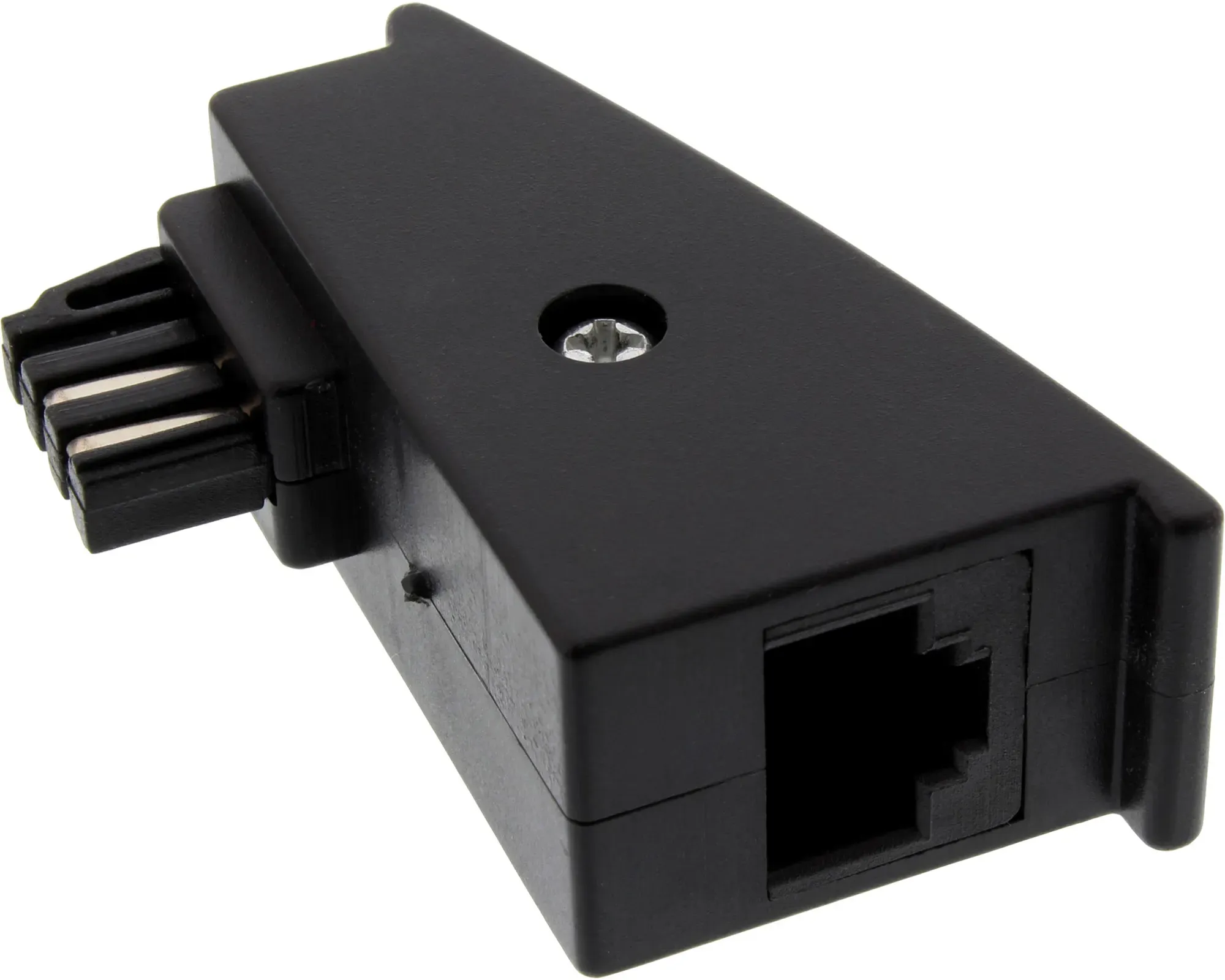 InLine TAE-F Adapter - TAE-F Stecker auf RJ45 Buchse - 8P2C für Fritzbox