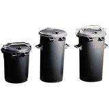 OPV Mülleimer Kunststoff 35 Liter, mit Bügel