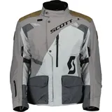 Scott Dualraid Dryo Textiljacke wasserdicht - Hellgrau/Grau/Braun - XL
