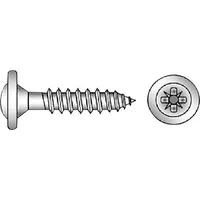 E/D/E Rückwandschraube 3,5x25 Z2 blau verzinkt