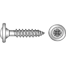 E/D/E Rückwandschraube 3,5x25 Z2 blau verzinkt