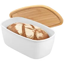 bremermann Brotkasten Bambus Weiß