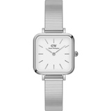 Daniel Wellington Uhr Damen, 22x22mm Edelstahl (316L) Silber Damen Uhr