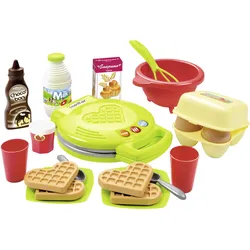 Ecoiffier - Kinder-Backset mit Waffeleisen, 22 Teile