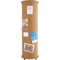 Mobile Litfaßsäule aus hochwertigem Naturkork, Serie KLS