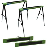 Trutzholm Arbeitsbock Stahl 91 cm schwarz höhenverstellbar